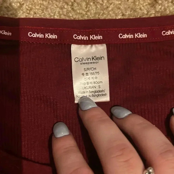 Calvin Klein Sleep Top - Picture 2 of 4